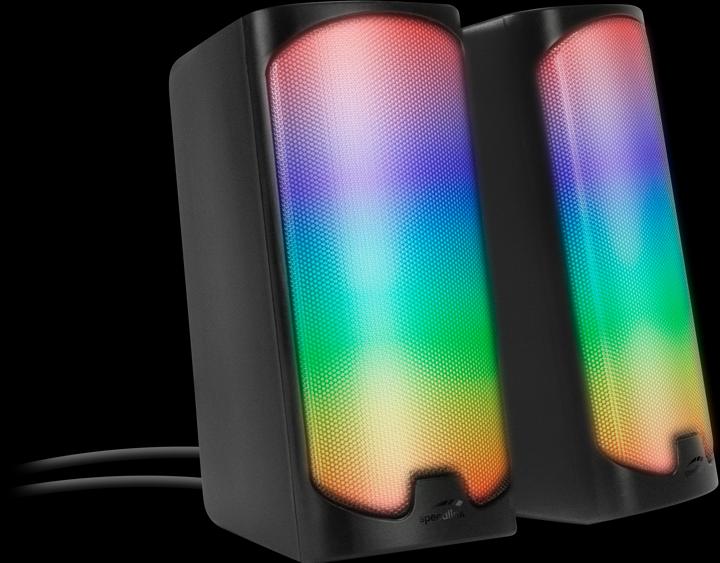 Actual product image Speedlink TONOS RGB Gaming Stereo Speaker, black