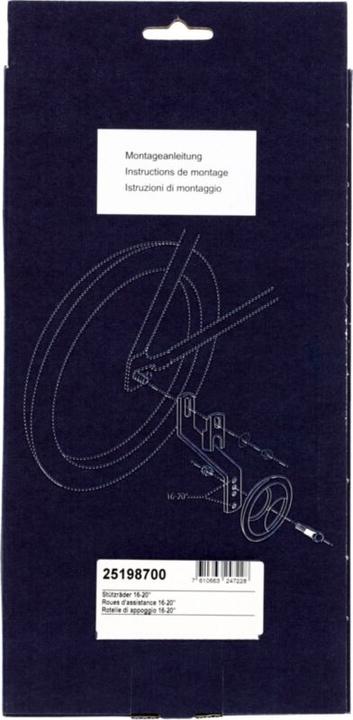 Image du produit Tegro Roues d'appui pour vélos d'enfants 16"-20