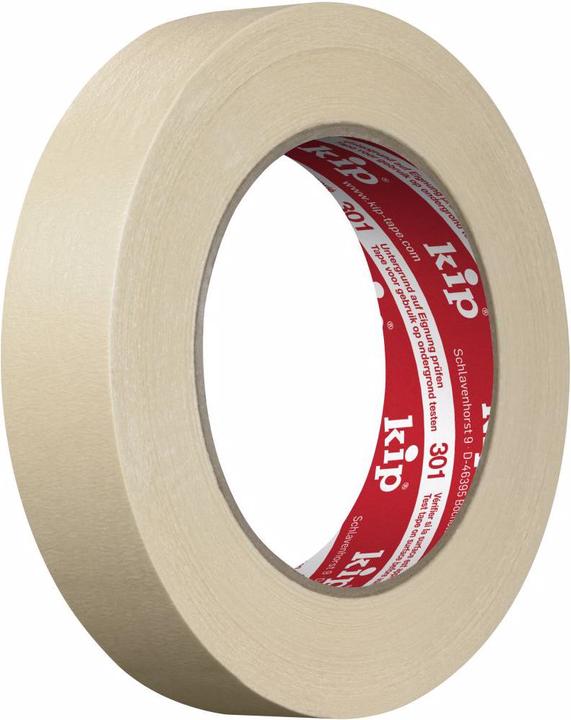 Immagine prodotto Kip 24mm x 50m MASKINGTEC® natural fine crepe extra 301-24 (24 mm)