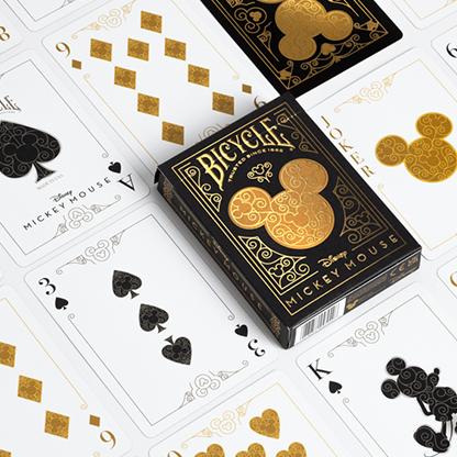 Actual product image Bicycle Disney - Black & Gold Mickey (German)