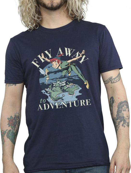 Image du produit Disney - T-shirt PETER PAN FLY AWAY TO ADVENTURE - Homme (XXL)