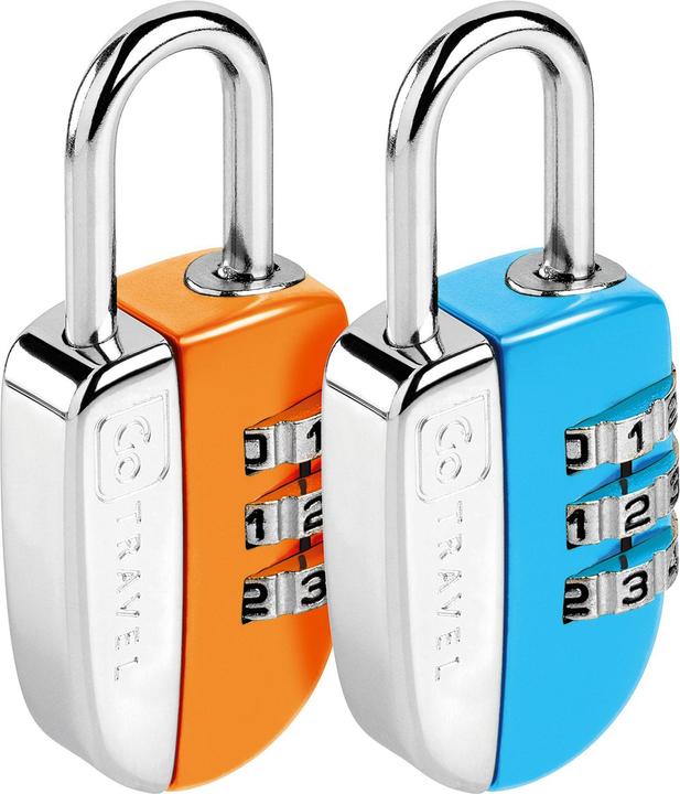 Actual product image Go Travel Zahlenschlossset 2 tlg. (Locks & Trailers)