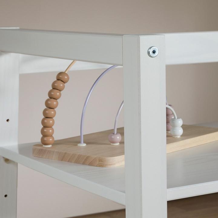Immagine prodotto IDIMEX Scrivania per bambini SUZA regolabile in altezza in legno massiccio - bianco