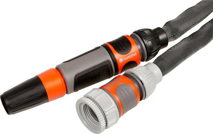 Actual product image Gardena Textile hose Liano 15m with wall hose holder -Action (15 m, 13 mm)
