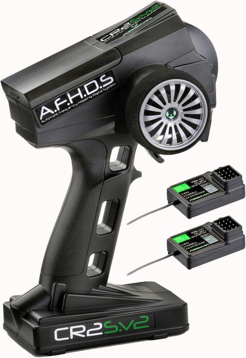 Produktbild Absima 2-Kanal Fernsteuerung CR2S.V2 2.4GHz inkl. 2 Empfänger