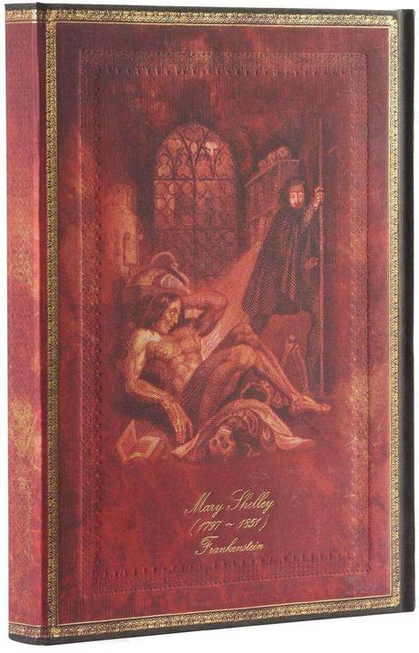 Actual product image Paperblanks Hardcover Journals - Mary Shelley, Frankenstein - Ultra - Lined (Lined, Hardcover)