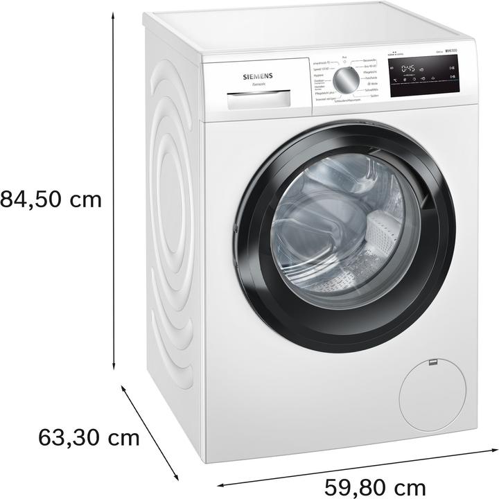 Image du produit Siemens WM14N193CH (8 kg, Gauche, Fiche CH)
