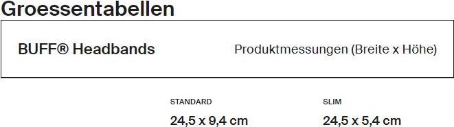 Actual product image Buff Coolnet UV+ Tapered Headband