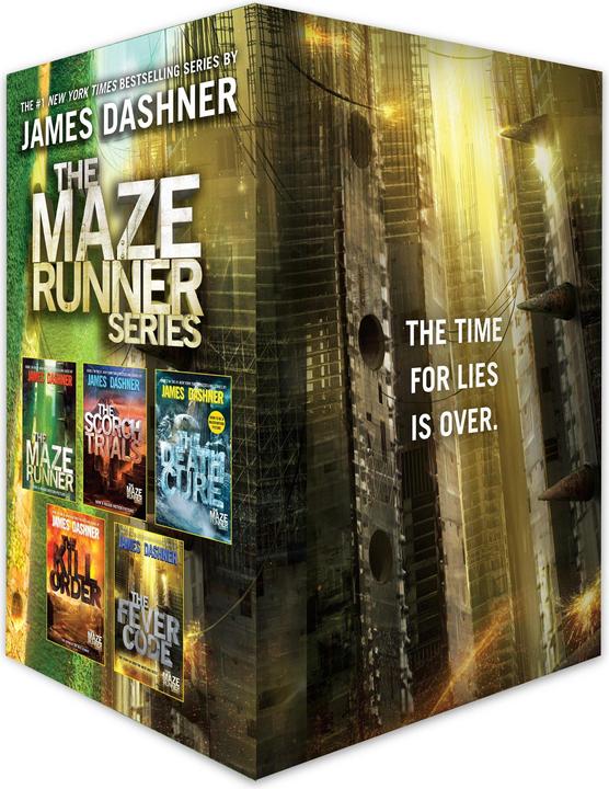 Immagine prodotto Collezione completa della serie The Maze Runner in cofanetto (Inglese, James Dashner, 2017)