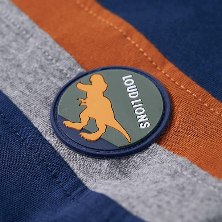 Immagine prodotto VidaXL Camicia da bambino a maniche lunghe blu navy 128,Materiale: 100 (128)