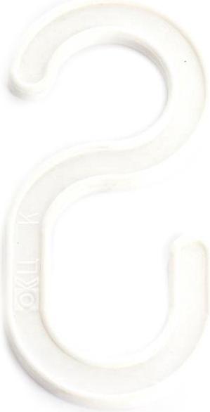 Produktbild No Name HOOK FOR CLOTHES F3-196WHITE S SHAPE(25)