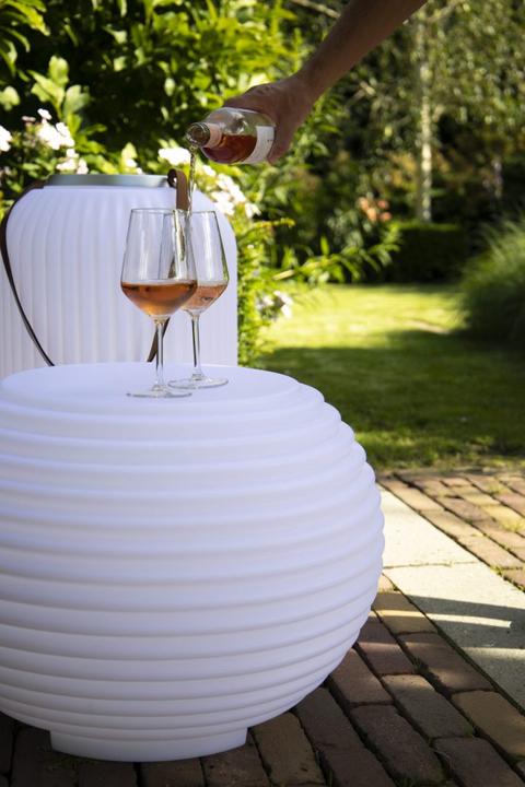 Produktbild Nedis The.Pouf Mehrfarbige Poef/Beistelltafel & Bluetooth Lautsprecher (8 h, Akkubetrieb)