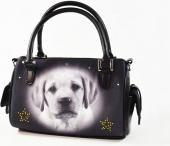 Image du produit Kögler Sac à main Labrador, rétro, Sourire Sacs 15x20c