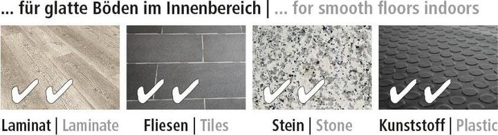 Produktbild Fix-o-moll Filzgleiter 3 mm / 22 x 22 mm 16 x (Filzgleiter, 16 Stück)