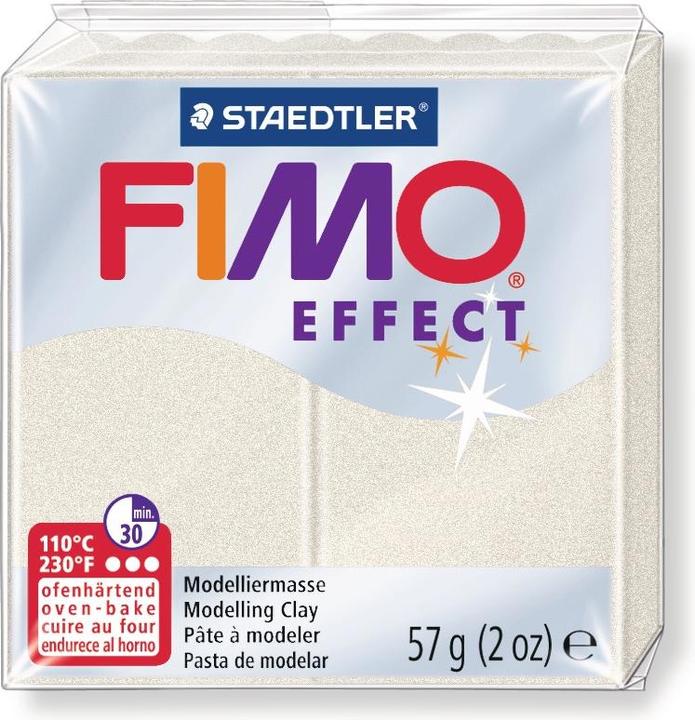 Actual product image Fimo EFFECT modelling clay, pearl metallic, 57 g