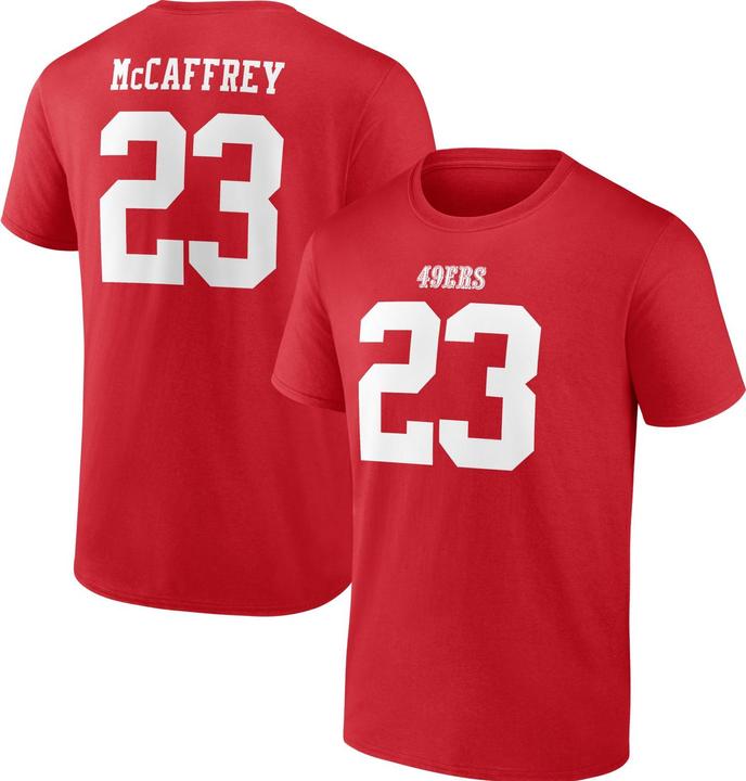 Immagine prodotto Fanatics NFL San Francisco 49ers Shirt #23 Christian McCaffrey - L (L)