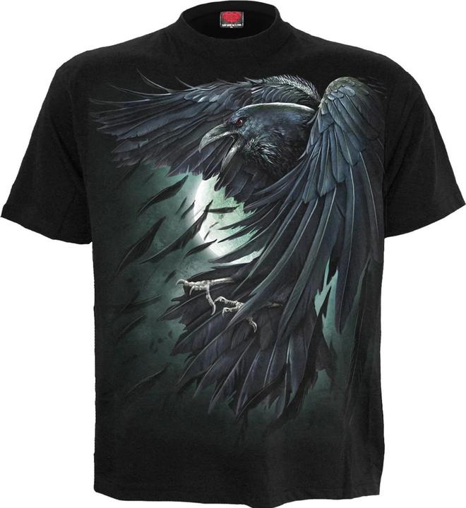 Spiral Shadow Raven TShirt