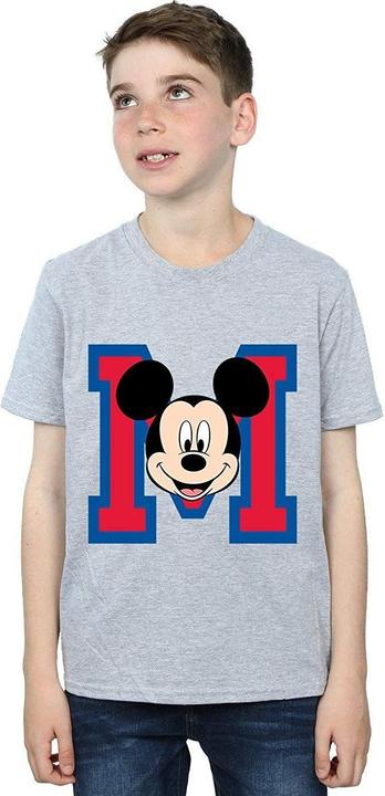 Actual product image Disney Boys Mickey Mouse M Face T-Shirt (140, 146)