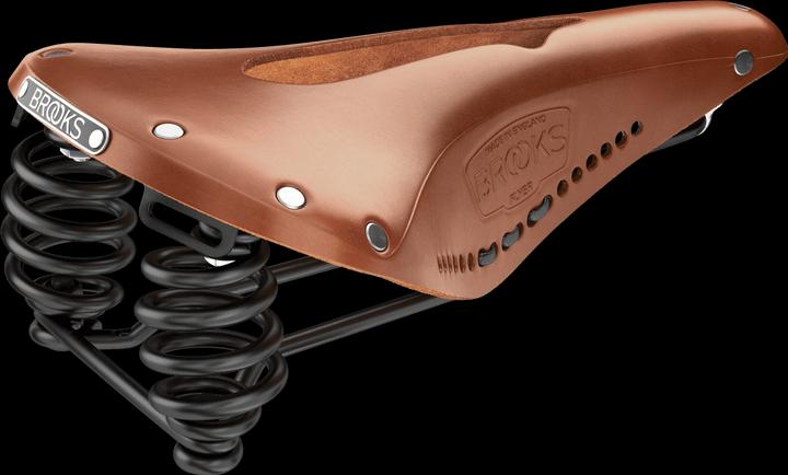 Produktbild Brooks Running BROOKS Fahrradsattel Flyer Carved, Honey