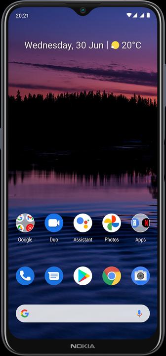 Nokia G20 (128 GB, Night, 6.51", Doppia SIM + SD, 48 Mpx, 4G)