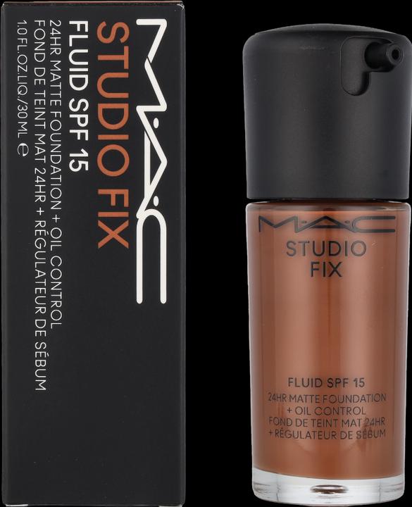 Actual product image MAC Cosmetics Studio Fix Fluid Fond de Teint Sun Protection Factor 15 (re) NW48 (No. NW48)
