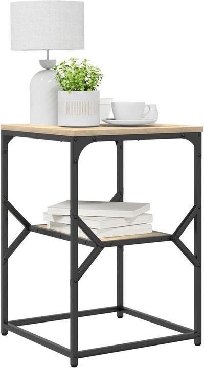Immagine prodotto VidaXL Tavolino Sonoma oak 41x40x60 cm in materiale ligneo (41 x 40 x 60 cm)