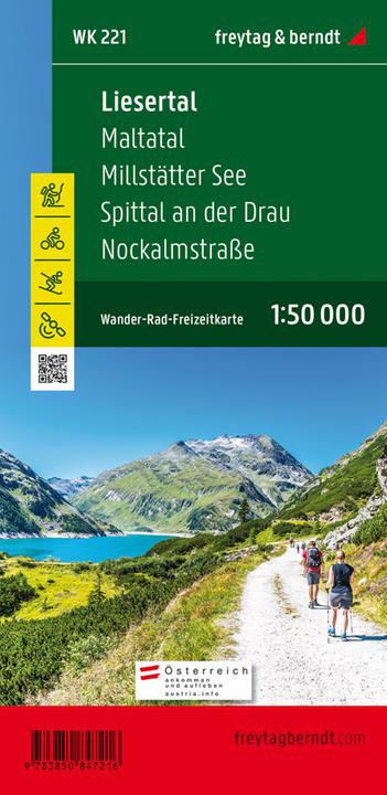 Produktbild Freytag Berndt Wanderkt.WK221 Liesertal