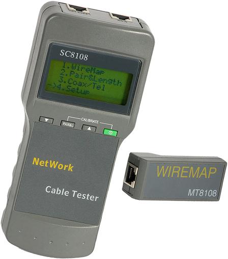 Actual product image Alantec NI022 Network Cable Tester PoE Tester