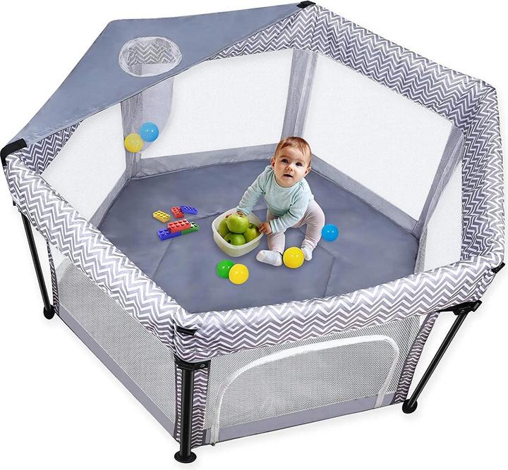 Image du produit Kisdream Parc d'enfant (128 cm, 128 cm)
