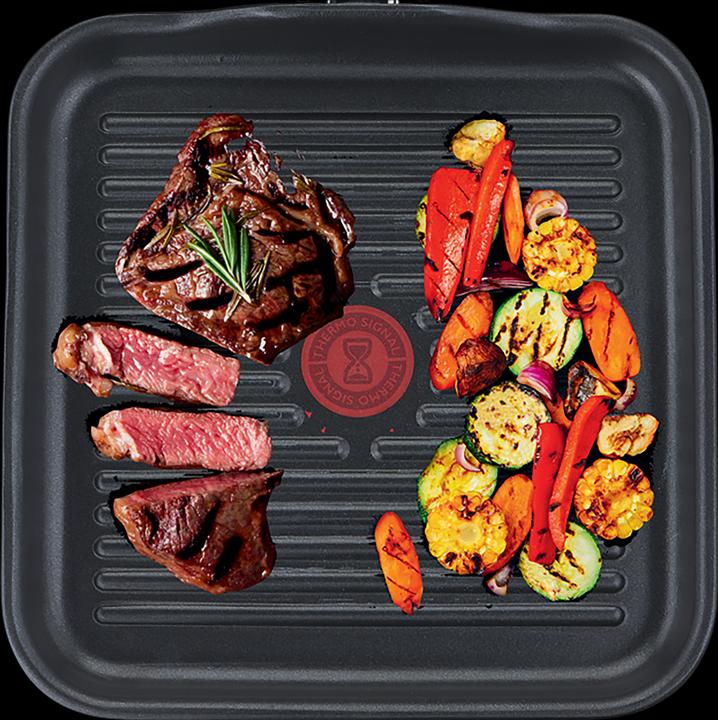 Produktbild Tefal Unlimited Grillpan - 26 x 26 cm (26 cm, Grillpfanne, Aluminiumguss)