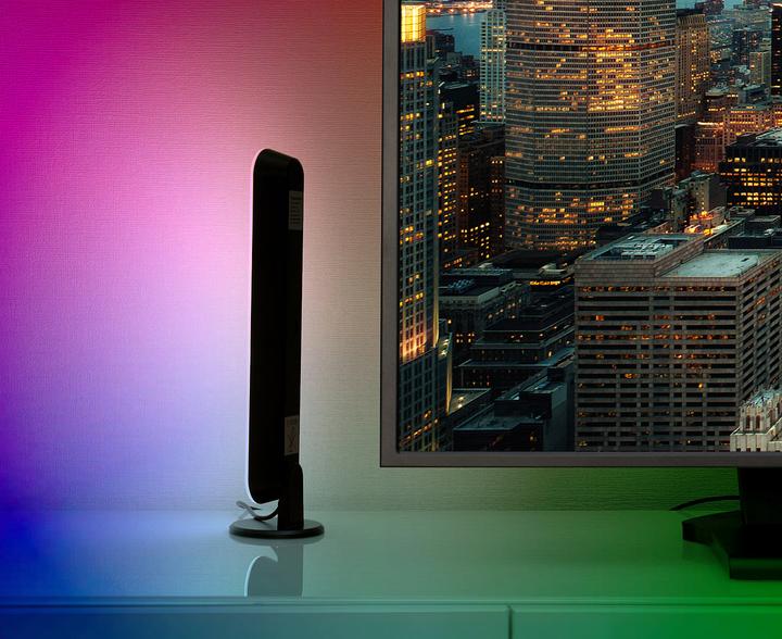 Produktbild Luminea 4er-Set WLAN-USB-Stimmungsleuchte mit RGB+CCT-LEDs, App, 80lm, 3,5 W (80 lm, IP44)