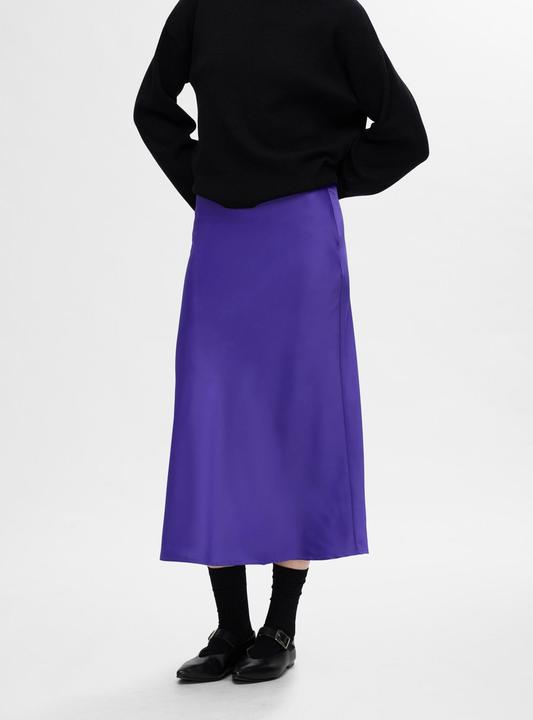 Produktbild Selected Femme Satin Midirock (36)