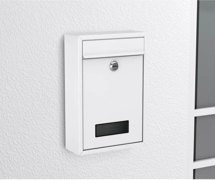 Actual product image BASI Mailbox BK 100M matt white