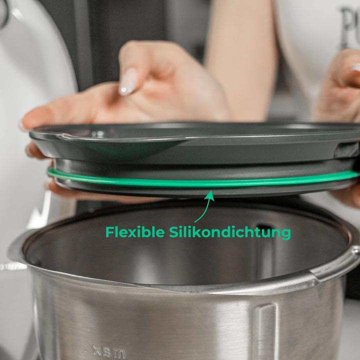 Image du produit Wundermix WunderCover® | Couvercle fraîcheur avec fonction de pesée pour Thermomix TM6, TM5