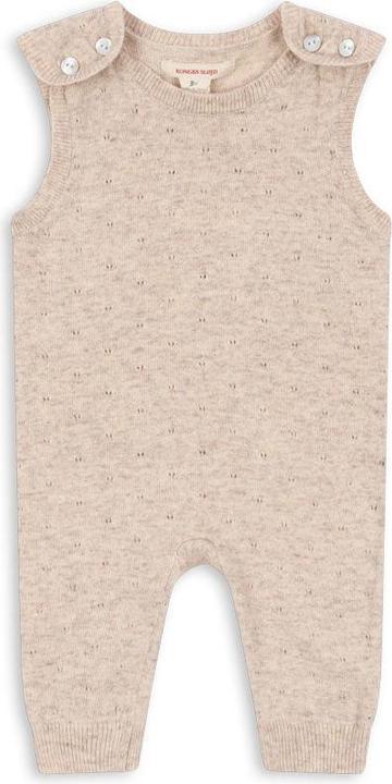 Produktbild Konges Slojd Mino StrickStrampler Off White Melange (80)