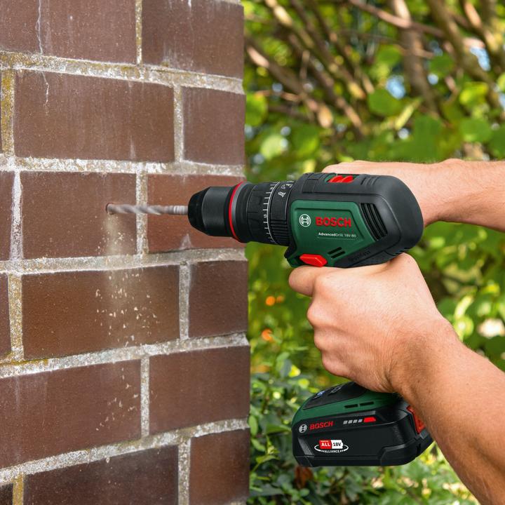 Produktbild Bosch Home & Garden Akku-Schlagbohrmaschine AdvancedImpact 18V-80 QuickSnap, Aufsätze (Akkubetrieb)