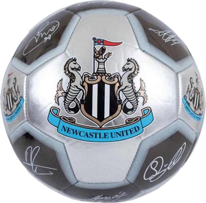 Newcastle United FC MiniFussball mit Unterschriften