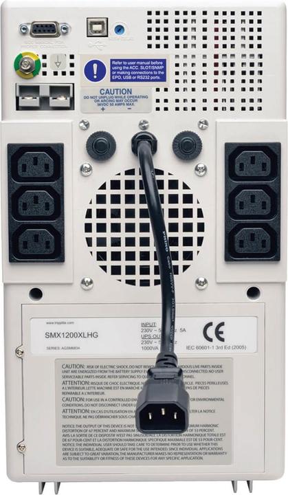 Actual product image Eaton Tripp Lite Series SMX1200XLHG (1000 VA, 750 W, Line-interactive UPS)
