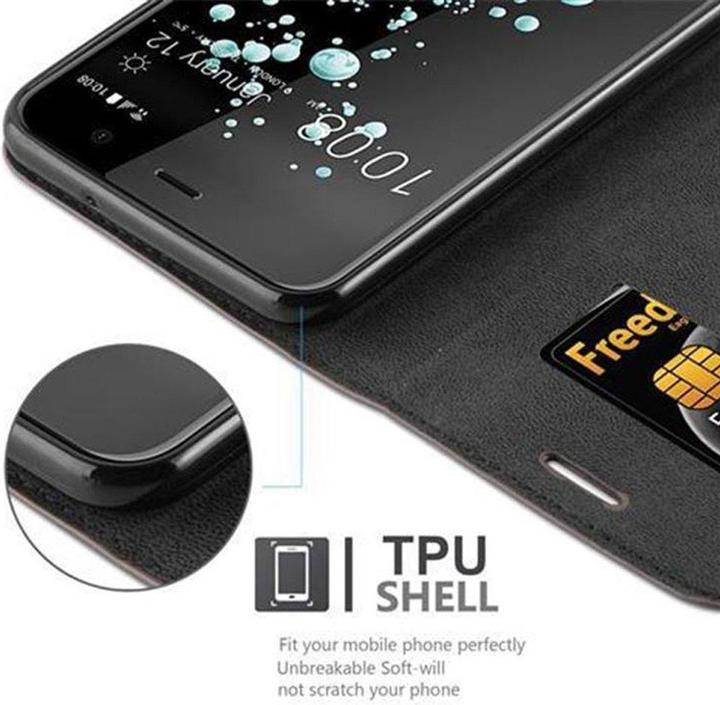 Actual product image Cadorabo Book Invisible Magnet Cover (HTC U Play)