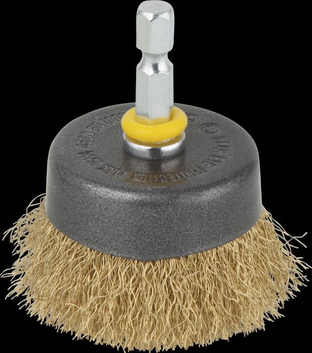 Produktbild wolfcraft wolfcraft 1 Messingdraht-Topfbürste S=6-kt. ø50mm