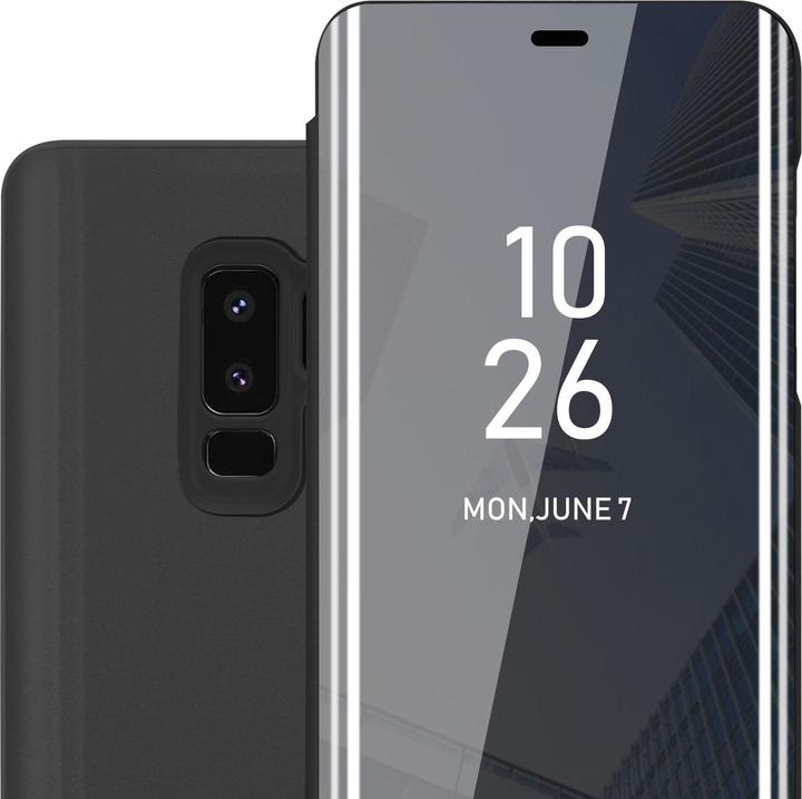 Actual product image Cadorabo Book Smart View Mirror Cover (Samsung Galaxy S9+)