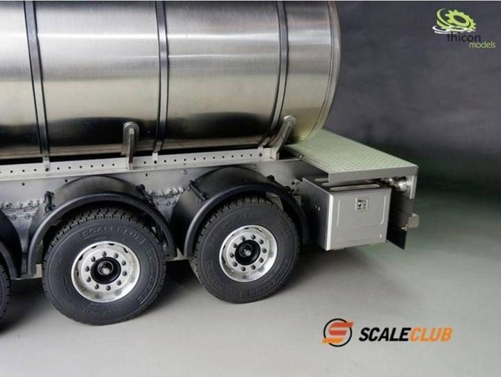 Immagine prodotto ScaleClub 1:14 Rimorchio cisterna V2A a 3 assi