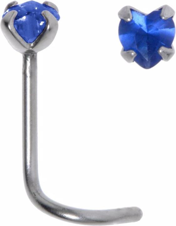Immagine prodotto Bijouteria Piercing per naso (Zirconia, Acciaio chirurgico 316L)