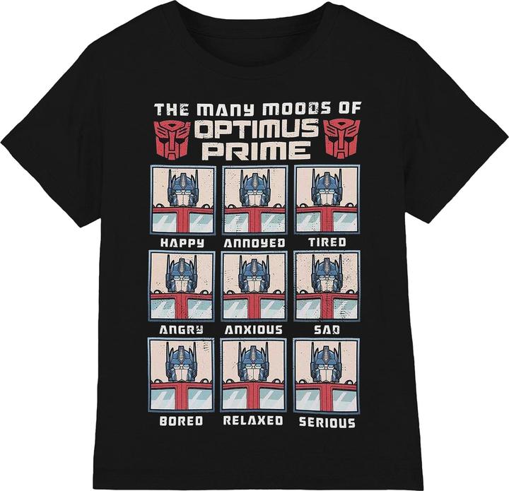 Produktbild Transformers Many Moods Of Optimus Prime TShirt (M)