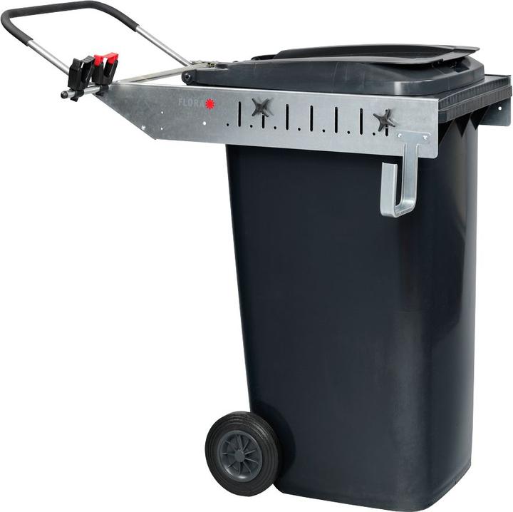 Image du produit Flora Châssis pour poubelles CARRIER PICK UP, avec poignée et support pour outils, à (240 l)
