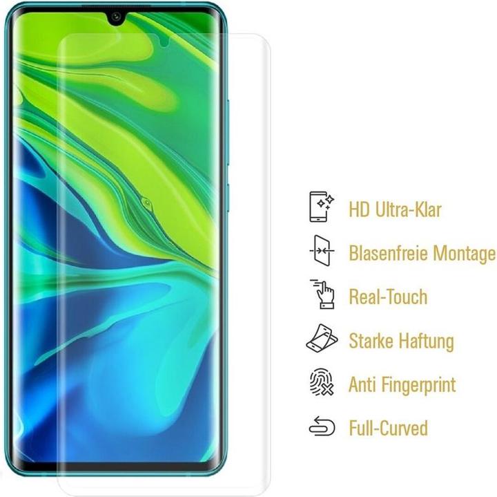 Produktbild Protectorking 6x Premium Displayschutzfolie 3D KLAR (6 Stück, Xiaomi Mi Note 10 Pro)