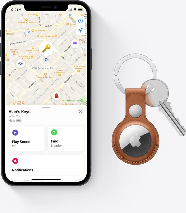 Produktbild Apple AirTag (1 Pack) (iOS)