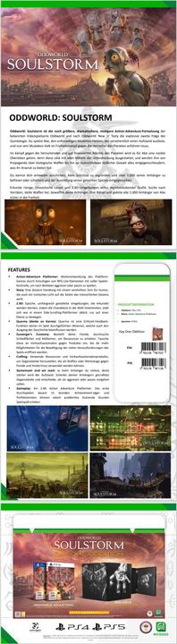 Immagine prodotto Microids Oddworld: Soulstorm Day One Oddition (PS4, DE)