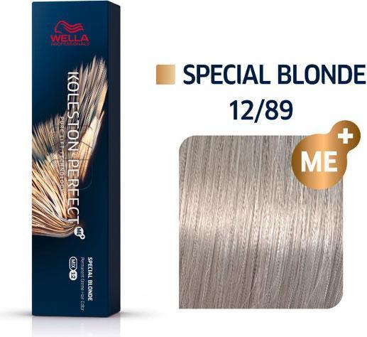 Actual product image Wella Koleston Perfect ME+ Special Blondes (12/89 special blonde pearl-cendre Professionals)