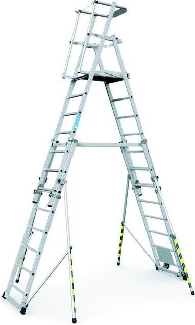 Image du produit kaiserkraft Echelle télescopique à plate-forme (Échelle à plate-forme, 290 cm)